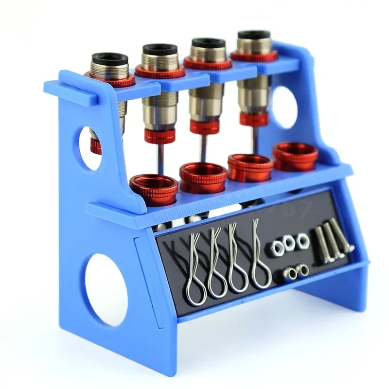 Fpv Drone Tool Kit - 1 セット磁気ダンパースタンド京商 RC カーショックアブソーバーツール吸盤とネジマウント付き
